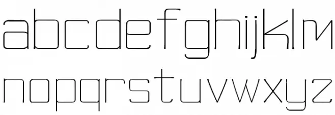 skinny minnieRegular Caratteri MINUSCOLO