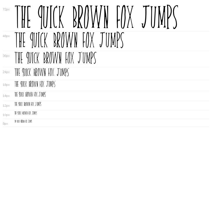 skinnyserif Waterfall