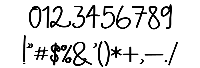 barge regular font