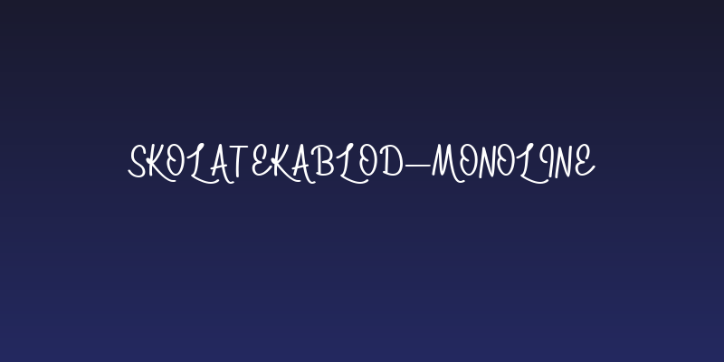 skolatekablod-monoline Social Header