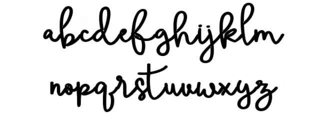 skolatekablod-monoline Font LOWERCASE