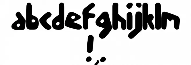 skoodle Font OTHER CHARS