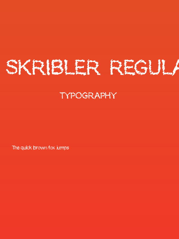 skribler  Regular Poster