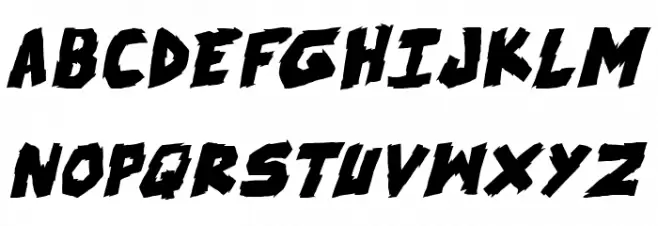 skrunch Bold Italic Шрифта ВЕРХНИЙ