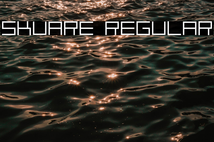 skuare Regular Example 3