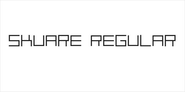 skuare Regular Logo