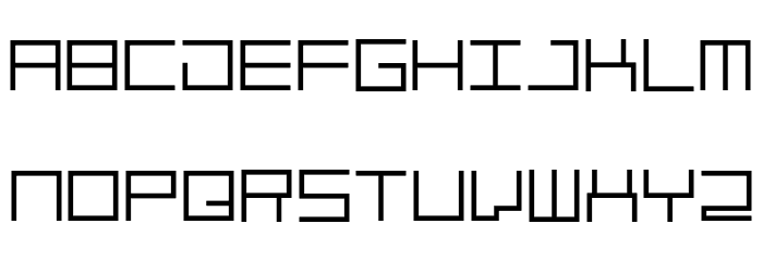 skuare Regular Font LOWERCASE