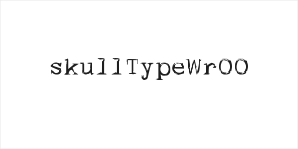 skullTypeWr00 Logo