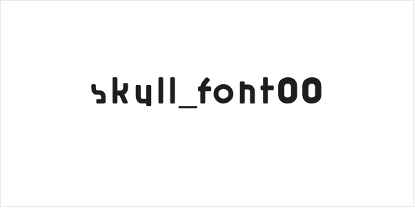 skull_font00 Logo