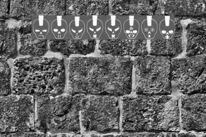 skulldco Font examples