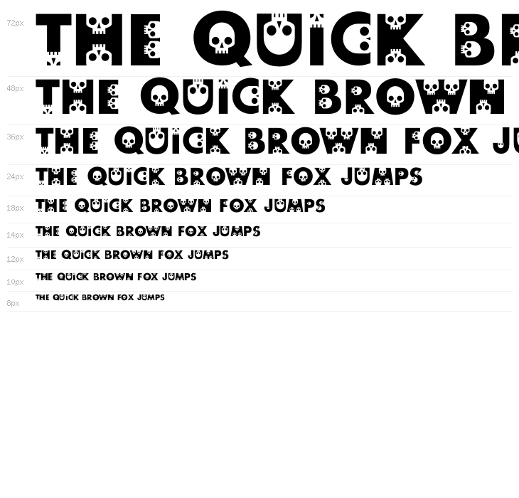 skullphabet Waterfall