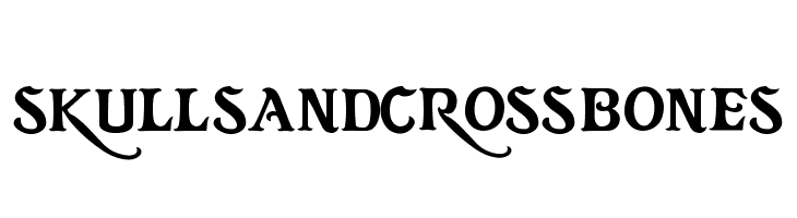 skullsandcrossbones  Fuentes Gratis Descargar