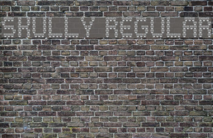 skully Regular Font examples