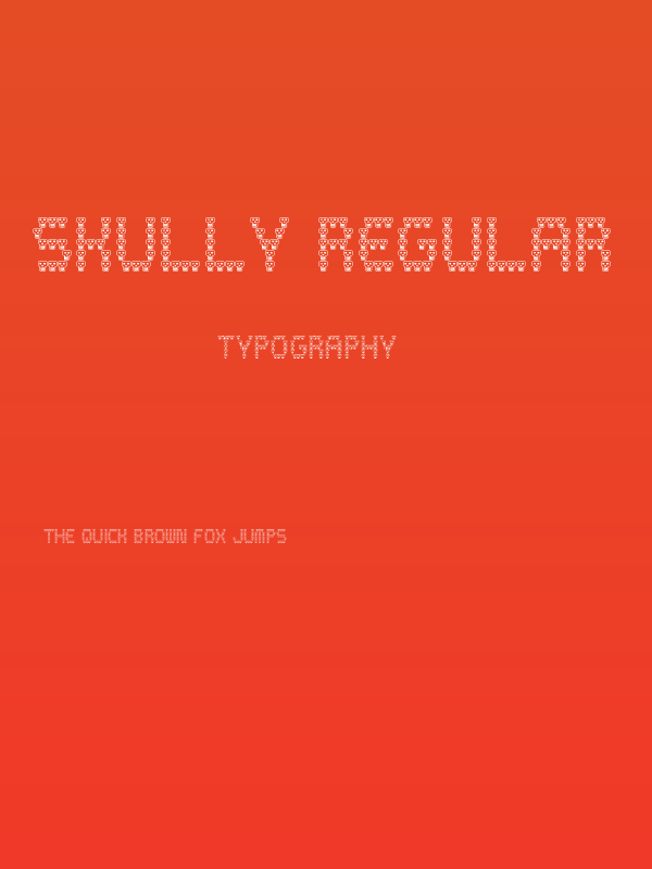 skully Regular Poster