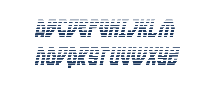 skyrange Gradient Super-Italic Uppercase