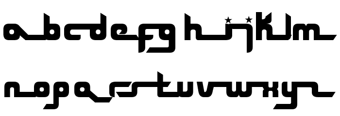 SL Drops Of Moonlight Font LOWERCASE