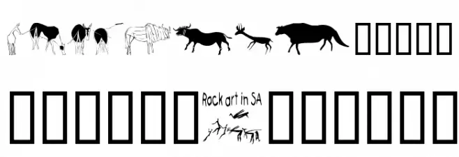 SL Rock Art Шрифта ВЕРХНИЙ