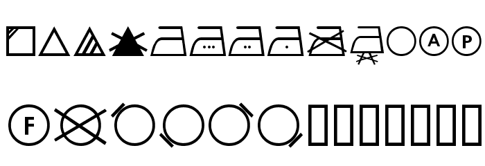 SL Wash Font LOWERCASE