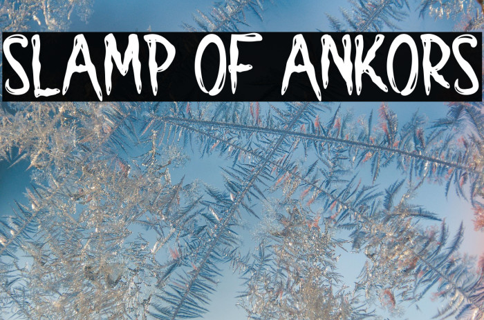 SLAMP OF ANKORS Example 1