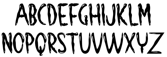 SLAMP OF ANKORS Font LOWERCASE