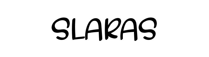 SLARAS  Frei Schriftart Herunterladen