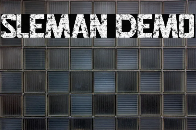 SLEMAN DEMO Example 1