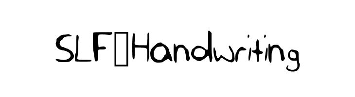 SLF_Handwriting  font caratteri gratis