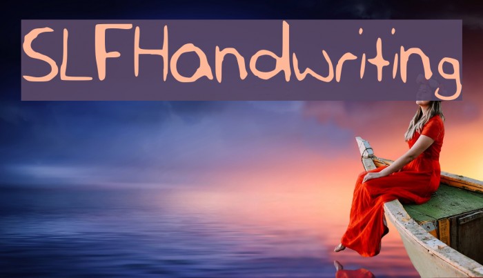 SLF_Handwriting Font examples