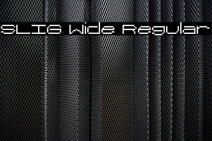 SLIG Wide Regular Example 1