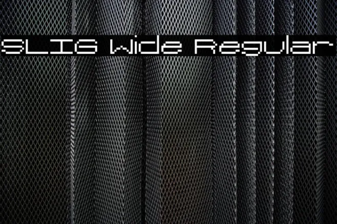 SLIG Wide Regular Example 1