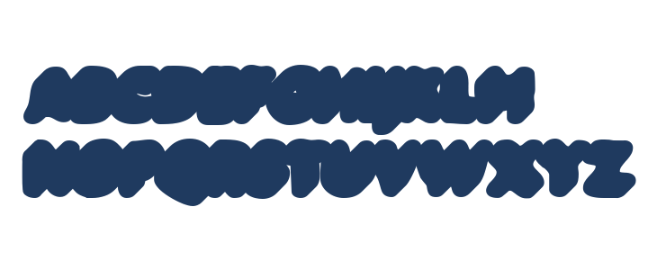 SLIME EXTRA PERSONAL USE Bold Lowercase