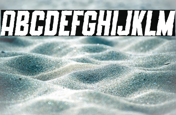 SLIMEDUNK ITALIC ROUGH Example 2