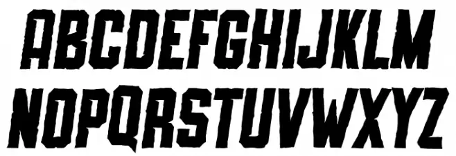 SLIMEDUNK ITALIC ROUGH Fonte MINÚSCULAS