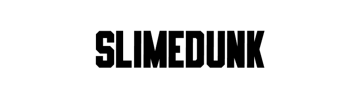 SLIMEDUNK  Descarca Fonturi Gratis