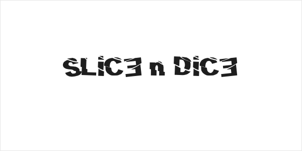 SLiCE n DiCE Logo