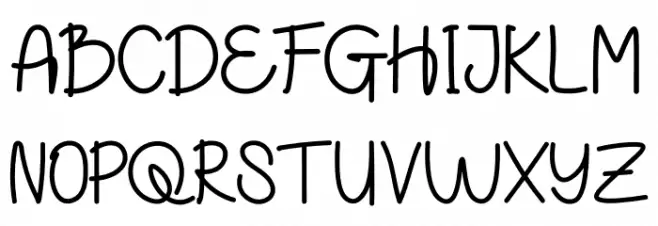 Slab Barrets PU Script Schriftart Groß