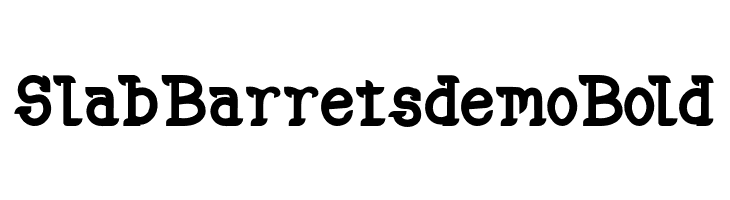 SlabBarretsdemoBold  Fuentes Gratis Descargar