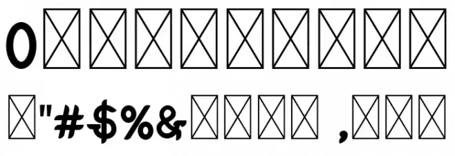 SlabBarretsdemoBold Font OTHER CHARS