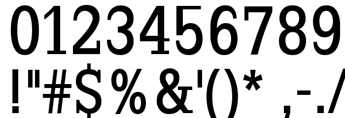 SlabRomana-Bold Font OTHER CHARS