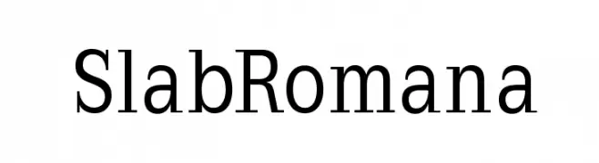 SlabRomana  baixar fontes gratis