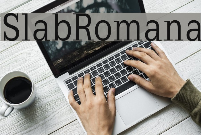 SlabRomana Font examples