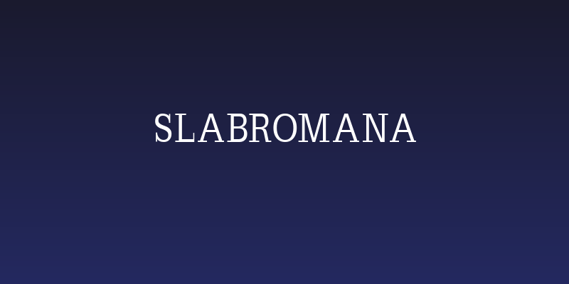SlabRomana Social Header