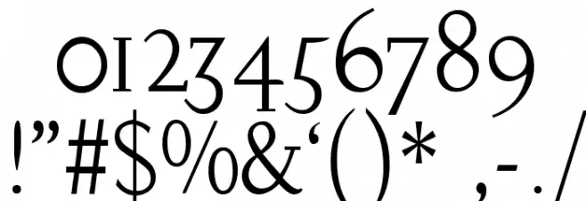 SlabRoundSerif-Light Font OTHER CHARS