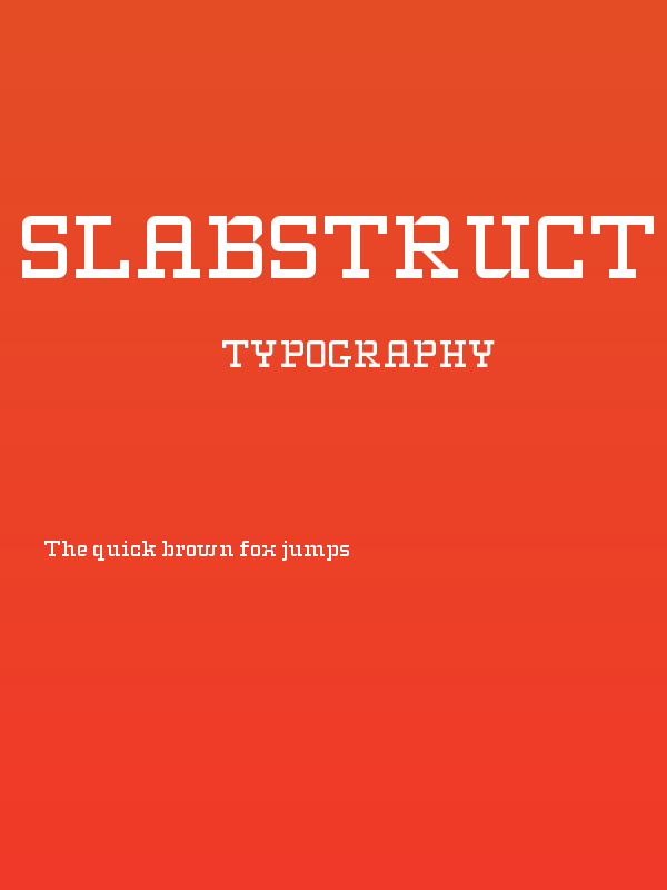 SlabStruct Too Regular Poster