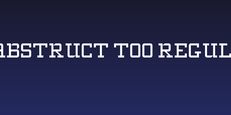 SlabStruct Too Regular Social Header