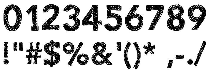 SlabThing Font OTHER CHARS