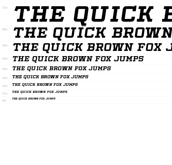 Slabby Prices Italic Waterfall