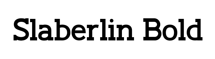 Slaberlin Bold Font