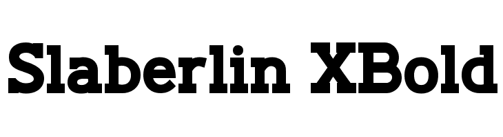 Slaberlin XBold Font
