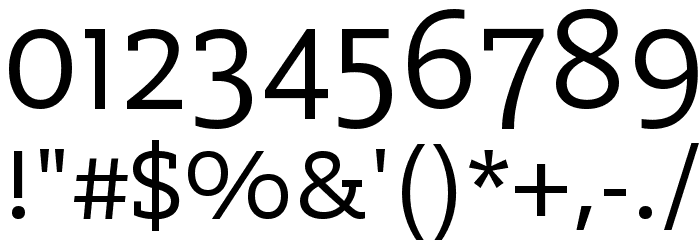 Slabo 13px Font OTHER CHARS